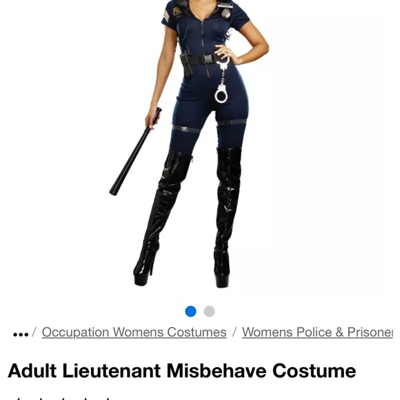 Halloween Costume Spirit Cop Women - Picture 8 of 8